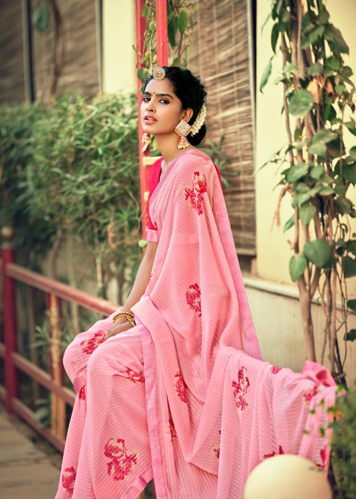 Kashvi Ragini 2 Casual Daily Wear Georgette Printed Saree Collection